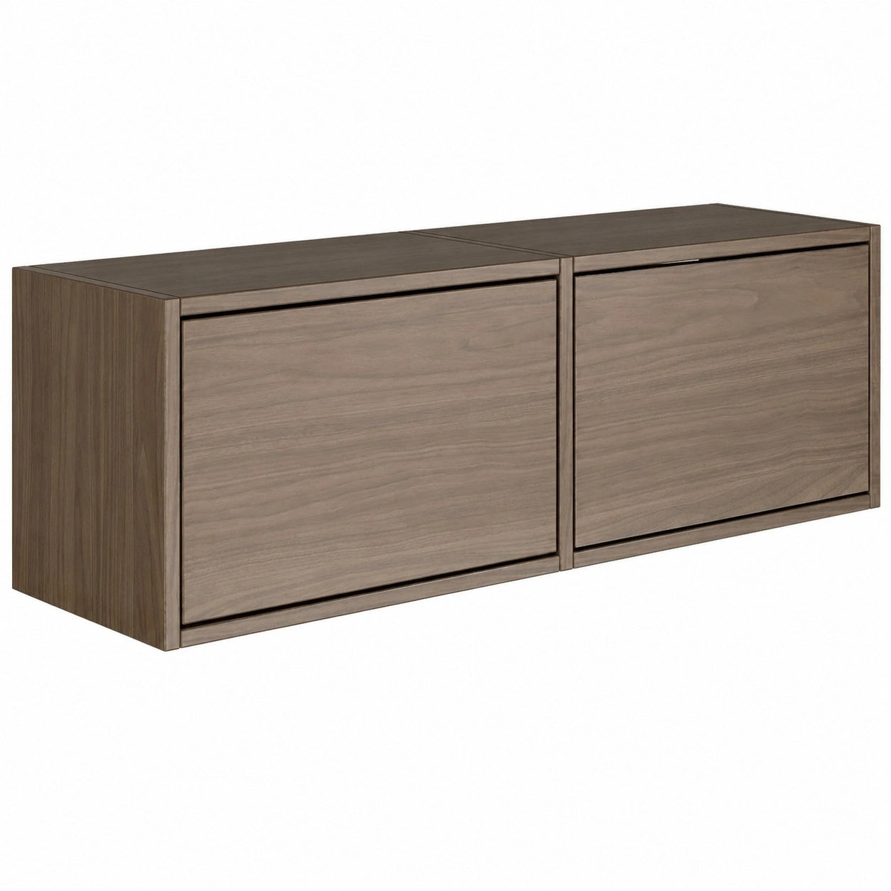 meuble-tv-suspendu-100-cm-en-noyer-avec-systeme-pushtoopen-mmnqx11217tx
