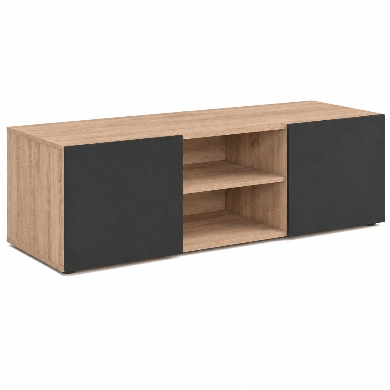 meuble-tv-contemporain-bois-et-portes-noires-113-cm-pacms11184nt
