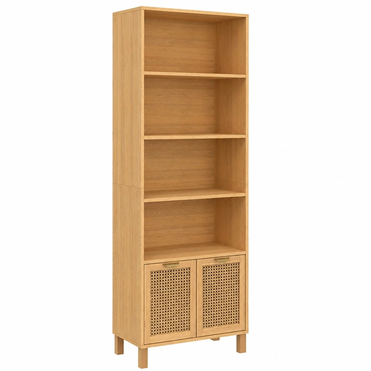 etagere-bibliotheque-4-niveaux-avec-placard-en-cannage-et-bois-lptnt11164ub