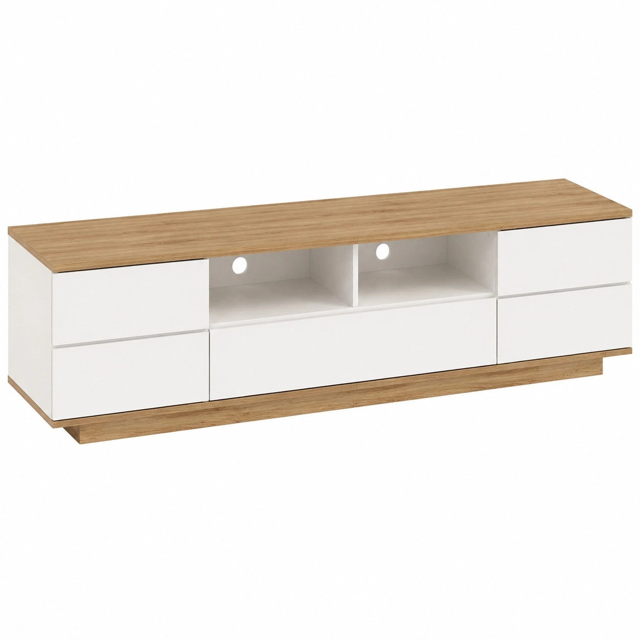 meuble-tv-avec-rangement-a-5-portes-et-8-compartiments-design-epure-blanc-et-bois-180x38x46cm-gcwyp11261af