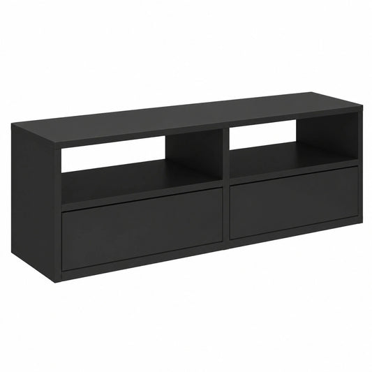 meuble-tv-mural-en-bois-noir-avec-rangement-integre-ygynx11248jb